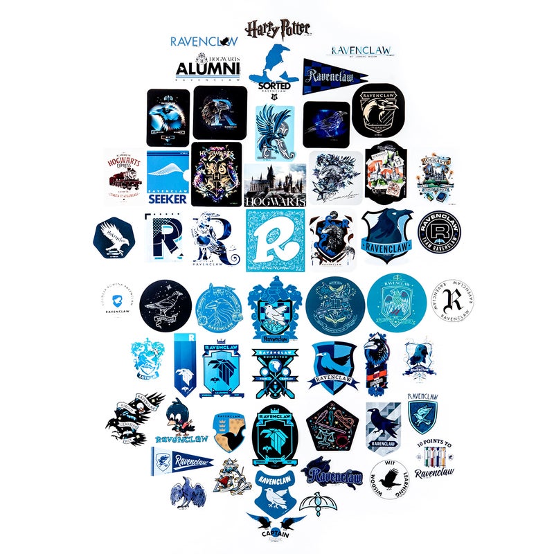 Conquest Journals Harry Potter Ravenclaw Vinyl Stickers  Unique Stickers Including Holograms  Waterproof and UV Resistant  Great for All Your Gadgets  Potterfy All The Things (120 Pack Variety Bundle) - Image 4